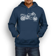 JL Illustration For A BMW K1300S Motorbike Fan Hoodie