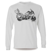 JL Illustration For A BMW K1600GTL Motorbike Fan LS-Tshirt