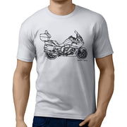 JL Illustration For A BMW K1600GTL Motorbike Fan T-shirt