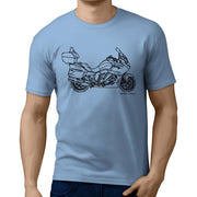 JL Illustration For A BMW K1600GTL Motorbike Fan T-shirt
