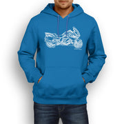 JL Illustration For A BMW K1600GT Motorbike Fan Hoodie