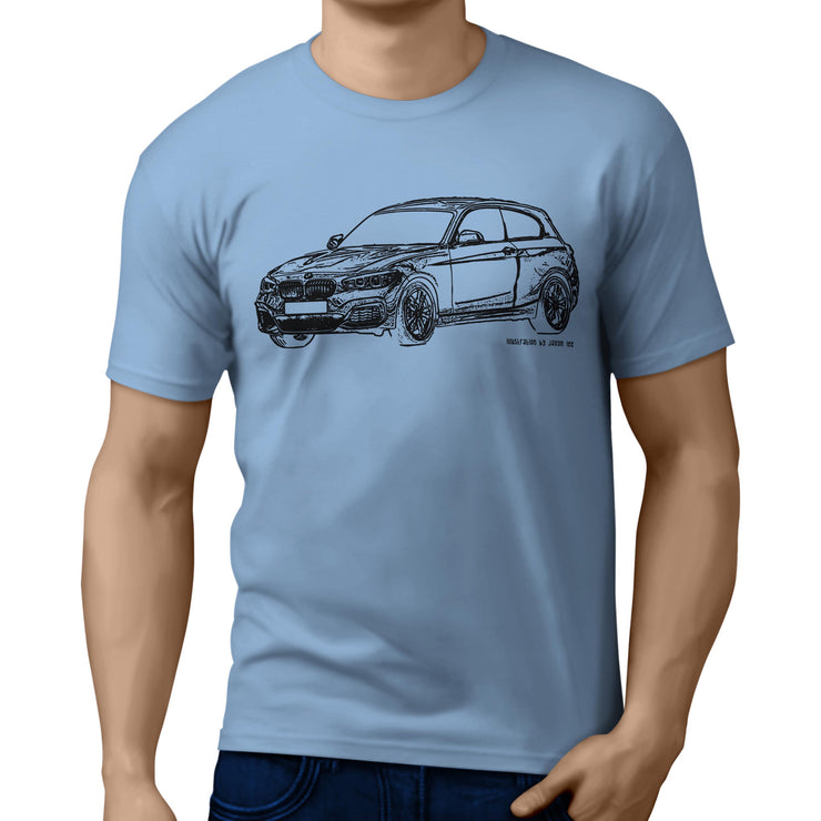 JL Illustration For A BMW M140i Motorcar Fan T-shirt