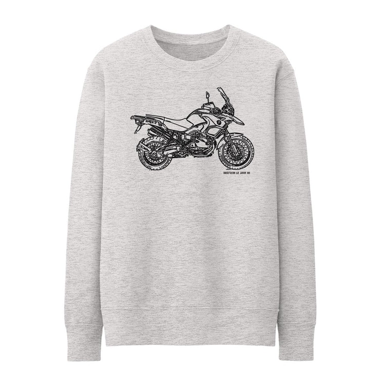 JL Illustration For A BMW R1200GS 2011 Motorbike Fan Jumper