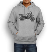 JL Illustration For A BMW R1200GS 2011 Motorbike Fan Hoodie