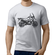 JL Illustration For A BMW R1200GS 2011 Motorbike Fan T-shirt