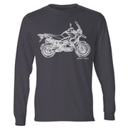 JL Illustration For A BMW R1200GS 2011 Motorbike Fan LS-Tshirt