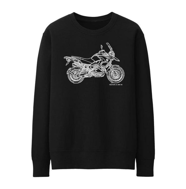 JL Illustration For A BMW R1200GS 2011 Motorbike Fan Jumper