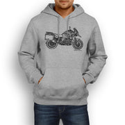 JL Illustration For A BMW R1200GS 2017 Motorbike Fan Hoodie