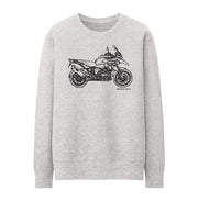 JL Illustration For A BMW R1200GS Adventure 2013 Motorbike Fan Jumper