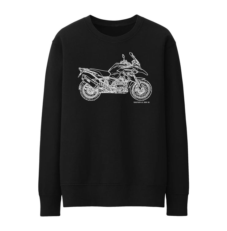 JL Illustration For A BMW R1200GS Adventure 2013 Motorbike Fan Jumper