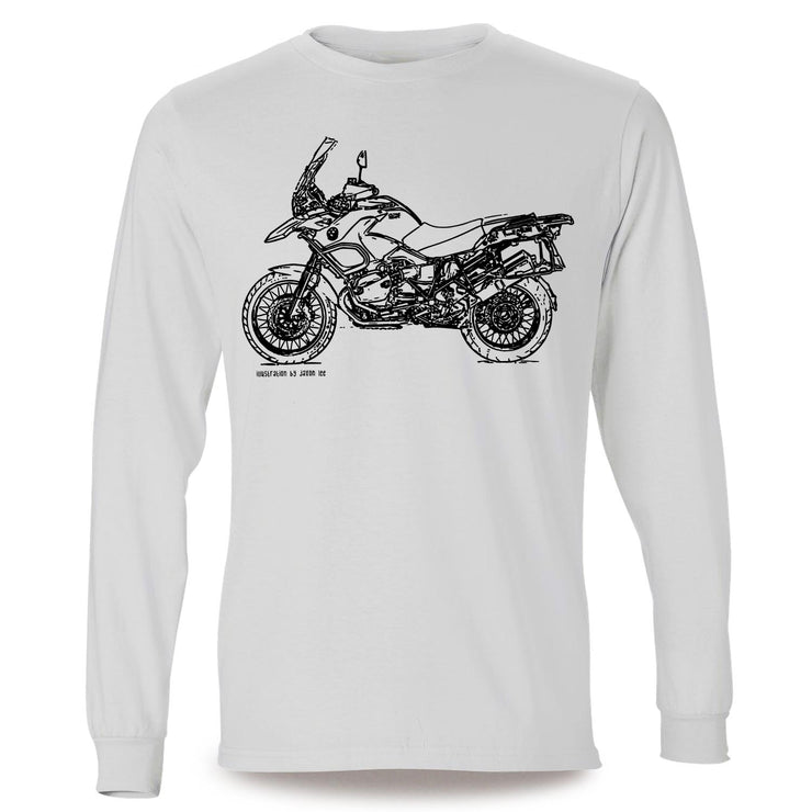 JL Illustration For A BMW R1200GS Adventure 90 Years Special Motorbike Fan LS-Ts