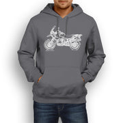 JL Illustration For A BMW R1200GS Adventure 90 Years Special Fan Hoodie