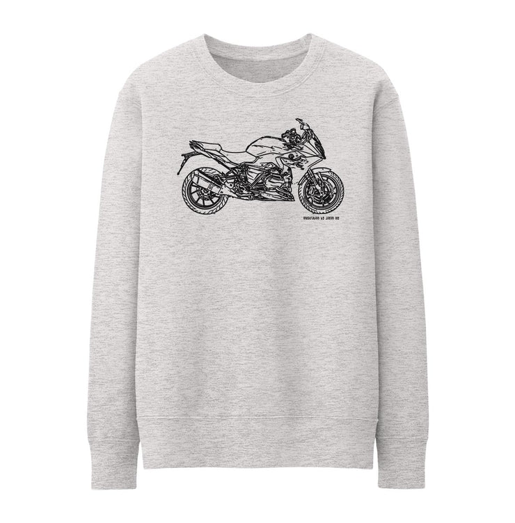 JL Illustration For A BMW R1200RS 2017 Motorbike Fan Jumper