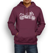 JL Illustration For A BMW R1200RS 2017 Motorbike Fan Hoodie