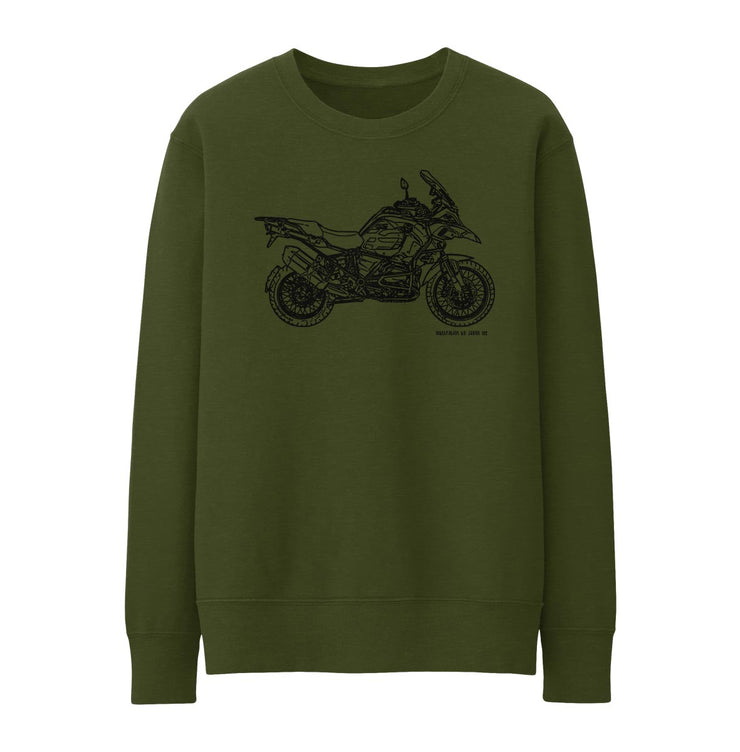 JL Illustration For A BMW R1200RS Adventure 2017 Motorbike Fan Jumper