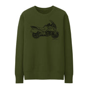 JL Illustration For A BMW R1200RT 2010 Motorbike Fan Jumper