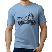 JL Illustration For A BMW R1200RT 2010 Motorbike Fan T-shirt