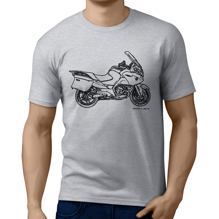 JL Illustration For A BMW R1200RT 2010 Motorbike Fan T-shirt