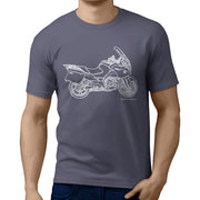 JL Illustration For A BMW R1200RT 2010 Motorbike Fan T-shirt