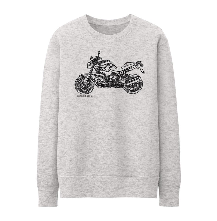 JL Illustration For A BMW R1200R 2012 Motorbike Fan Jumper