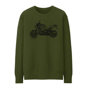 JL Illustration For A BMW R1200R 2012 Motorbike Fan Jumper