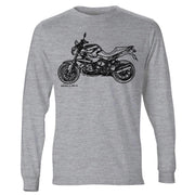 JL Illustration For A BMW R1200R 2012 Motorbike Fan LS-Tshirt