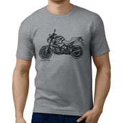 JL Illustration For A BMW R1200R 2012 Motorbike Fan T-shirt