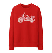 JL Illustration For A BMW Rninet Scrambler 2016 Motorbike Fan Jumper