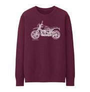 JL Illustration For A BMW Rninet Urban GS 2017 Motorbike Fan Jumper