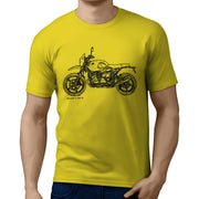 JL Illustration For A BMW RnineT Urban GS 2017 Motorbike Fan T-shirt