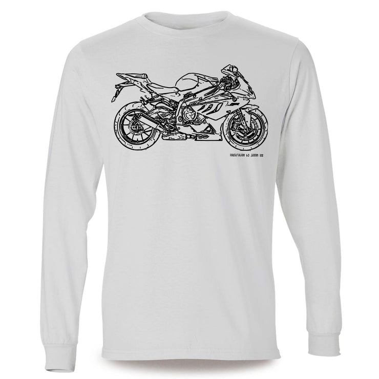 JL Illustration For A BMW S1000RR 2011 Motorbike Fan LS-Tshirt