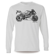 JL Illustration For A BMW S1000RR 2017 Motorbike Fan LS-Tshirt