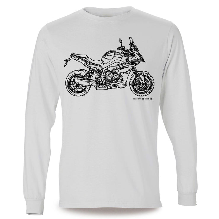 JL Illustration For A BMW S1000XR 2017 Motorbike Fan LS-Tshirt