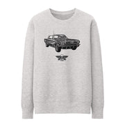 Jaxon Lee Illustration For A Ford 1966 Mustang Convertible Motorcar Fan Jumper