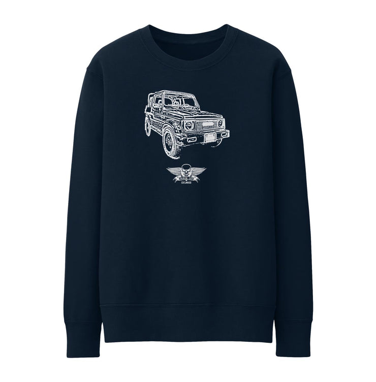 Jaxon Lee Illustration For A 1986 Suzuki Samurai Motorcar Fan Jumper