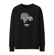 Jaxon Lee Illustration For A 1986 Suzuki Samurai Motorcar Fan Jumper