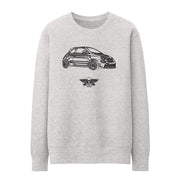 Jaxon Lee Illustration For A Abarth 595 Turismo Motorcar Fan Jumper