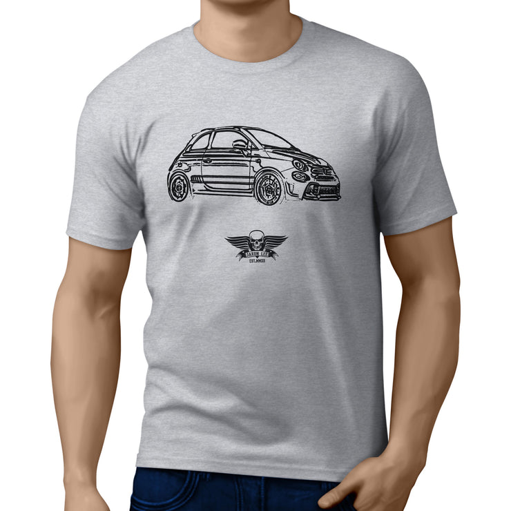 Jaxon Lee Illustration For A Abarth 595 GTI Motorcar Fan T-shirt