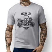 Jaxon Lee Illustration for a Aprilia Tuono 1000R Factory Motorbike fan T-shirt