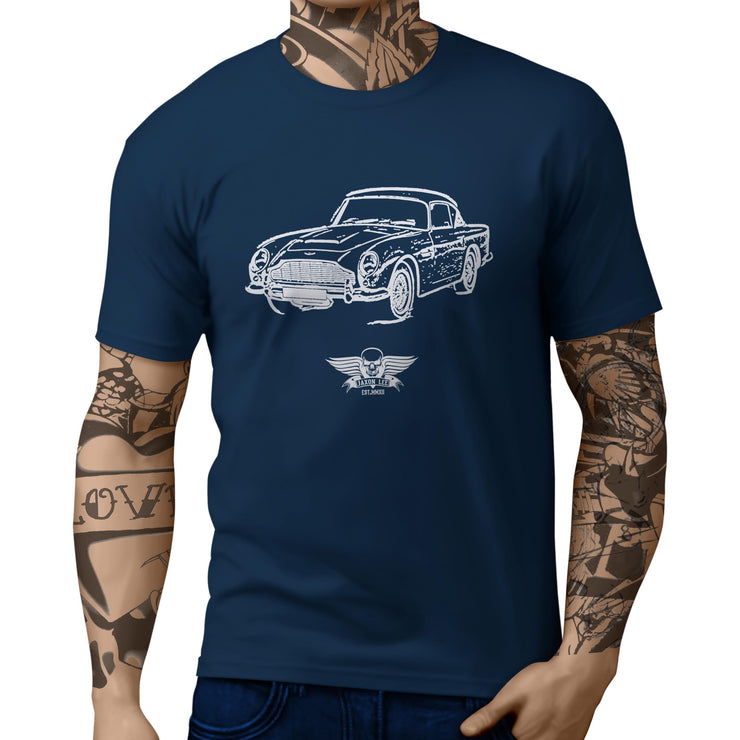 Jaxon Lee Illustration For A Aston Martin DBS Motorcar Fan T-shirt