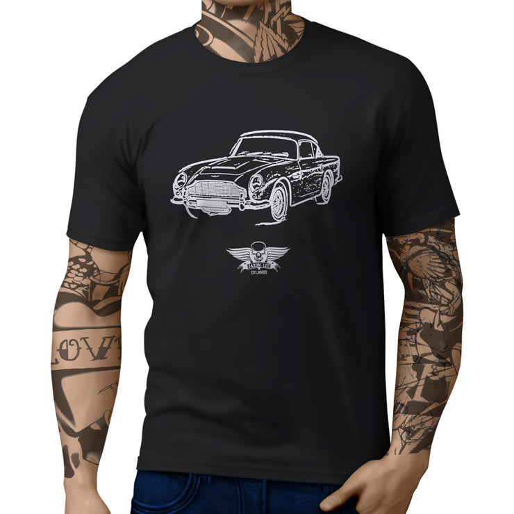 Jaxon Lee Illustration For A Aston Martin DBS Motorcar Fan T-shirt