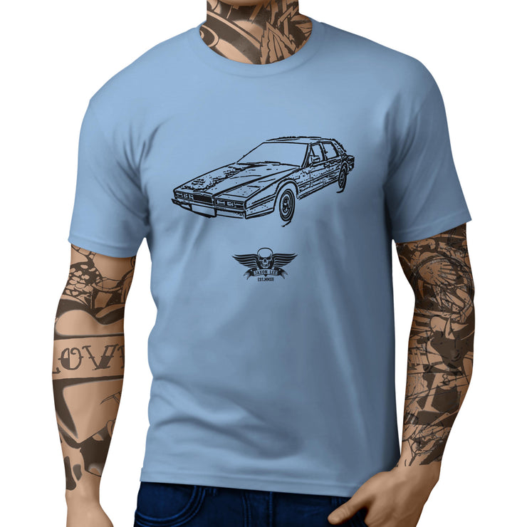 Jaxon Lee Illustration For A Aston Martin Lagonda Motorcar Fan T-shirt