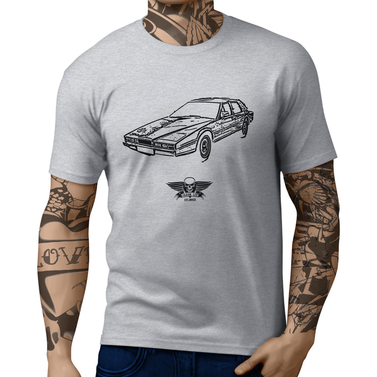 Jaxon Lee Illustration For A Aston Martin Lagonda Motorcar Fan T-shirt