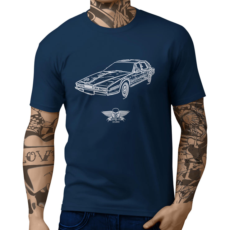 Jaxon Lee Illustration For A Aston Martin Lagonda Motorcar Fan T-shirt