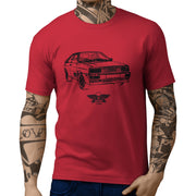 Jaxon Lee Illustration For A Audi Quattro Motorcar Fan T-shirt