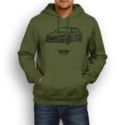 Jaxon Lee Illustration For A Audi RS3 Sportback Motorcar Fan Hoodie