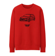 JL Basic Illustration For A Audi RS3 Sportback Motorcar Fan Jumper