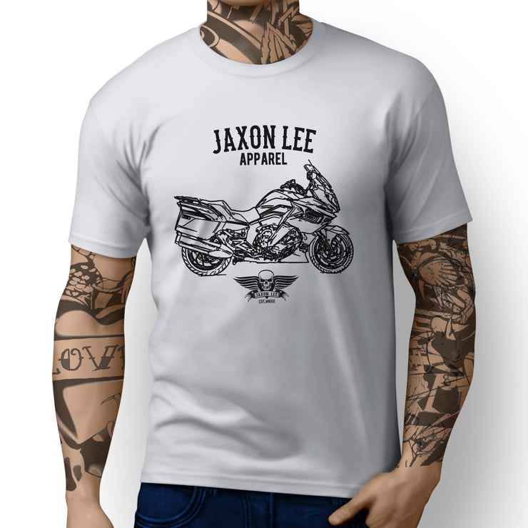 Jaxon Lee Illustration For A BMW K1600GT Motorbike Fan T-shirt