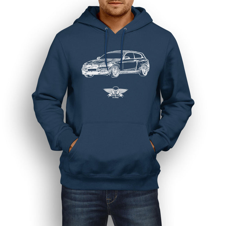 Jaxon Lee Illustration For A BMW M140i Motorcar Fan Hoodie