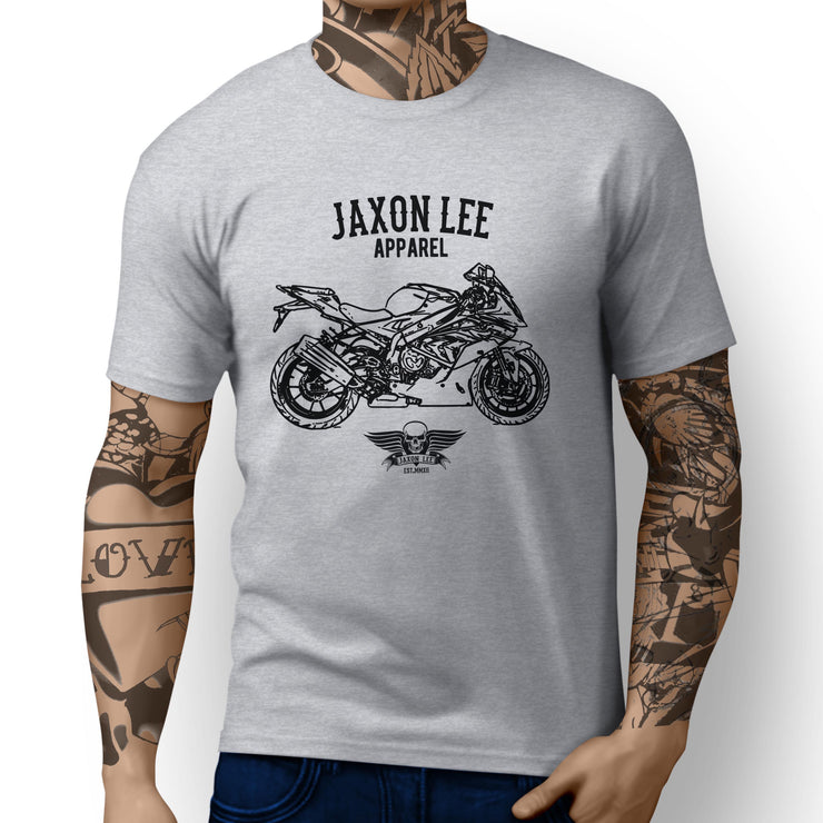 Jaxon Lee Illustration For A BMW S1000RR 2017 Motorbike Fan T-shirt
